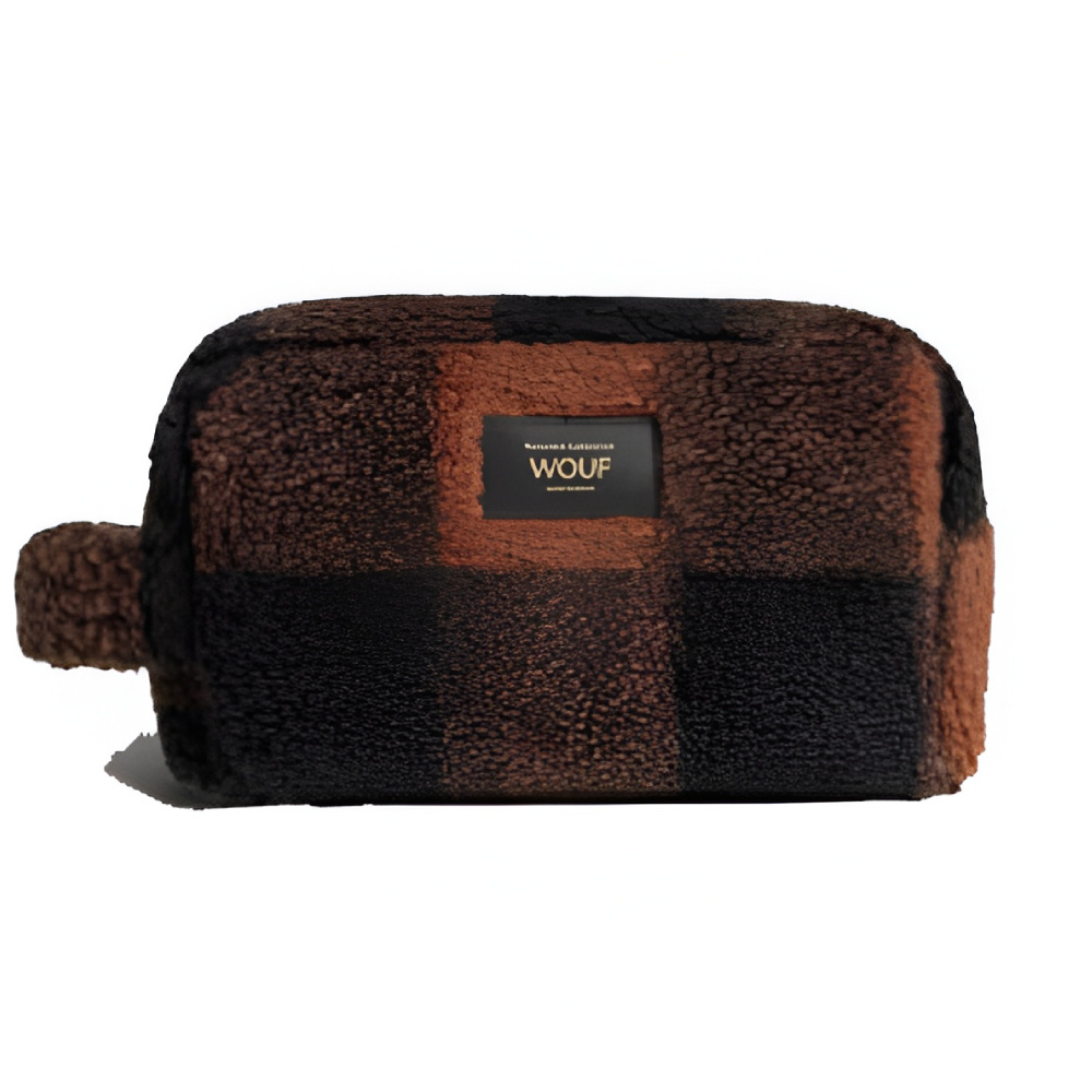 Wouf Brownie Toiletry Bag